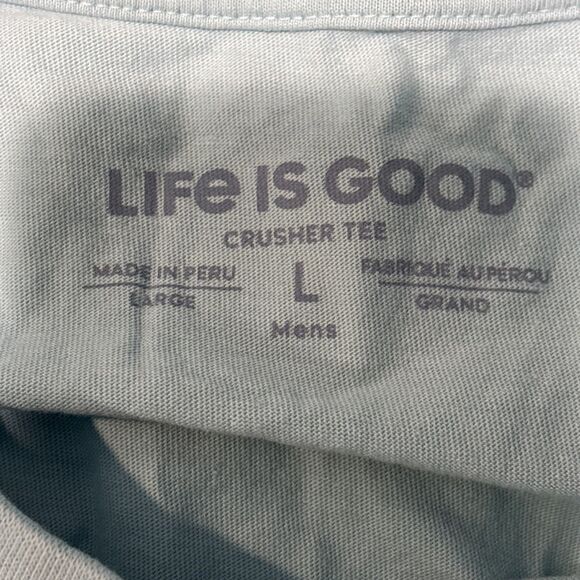 Life is Good Crusher Grillin & Chillin Long Sleeve Crew Neck T-Shirt Men's Large - Picture 14 of 16